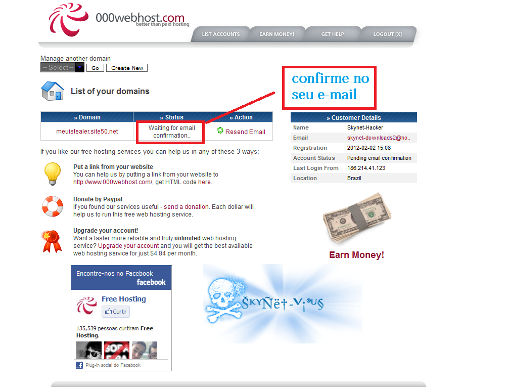 Hack Facebook/Twitter/Gmail usando Istealer | ŠkyÑë†-V¡®u§