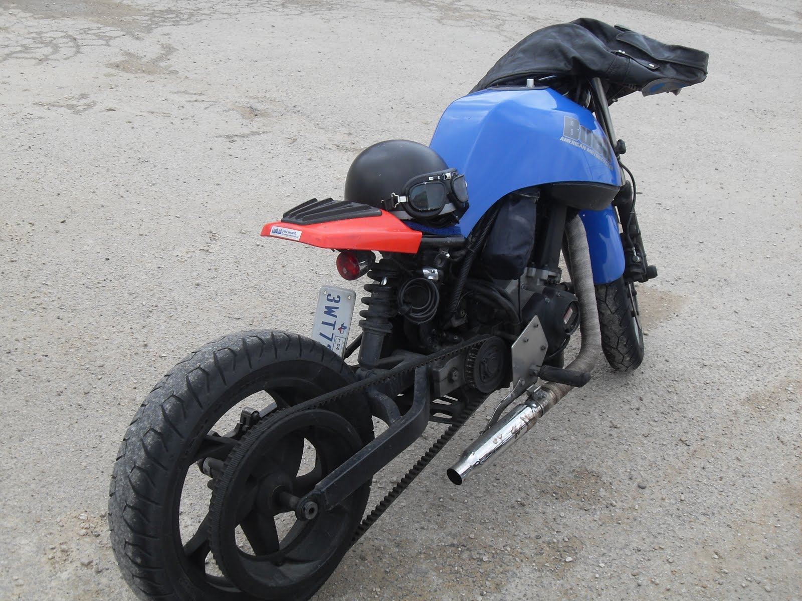 buell blast frame