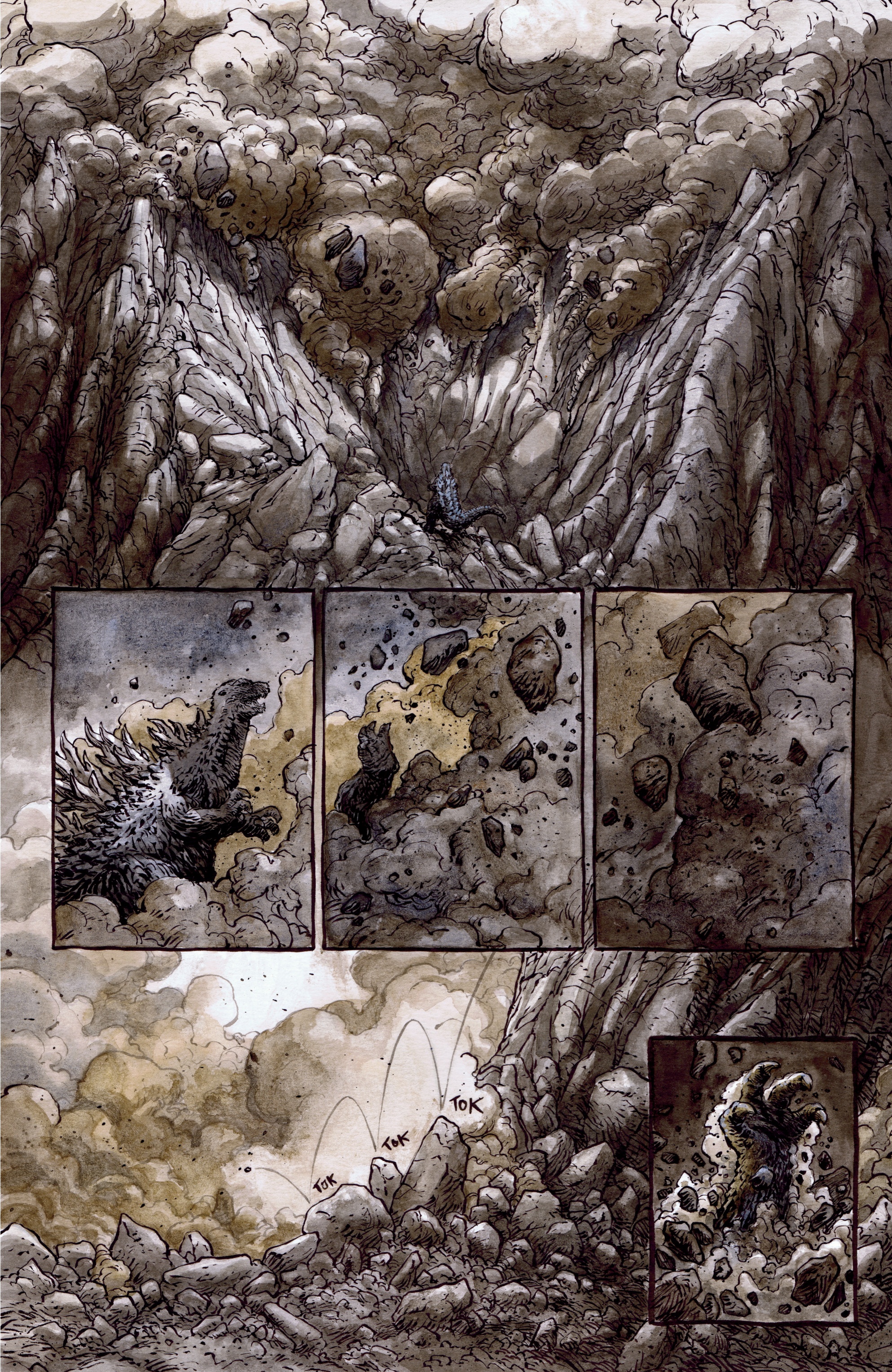 Read online Godzilla in Hell (2015) comic -  Issue #5 - 12
