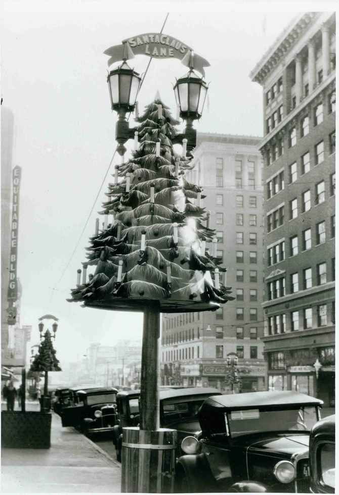 Oh, by the way... Santa Claus Lane ca. 1928
