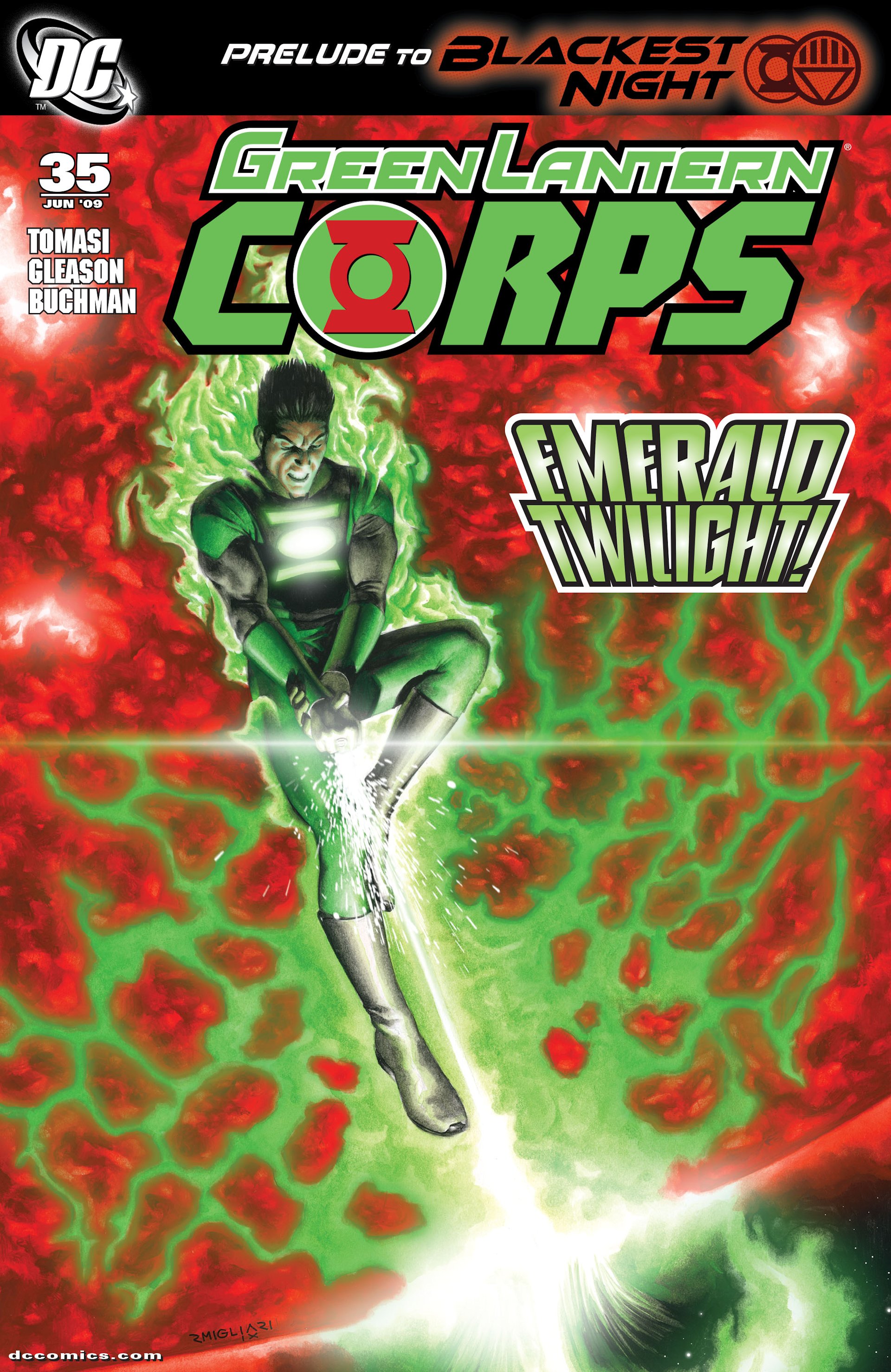 Read online Green Lantern Corps (2006) comic -  Issue #35 - 2