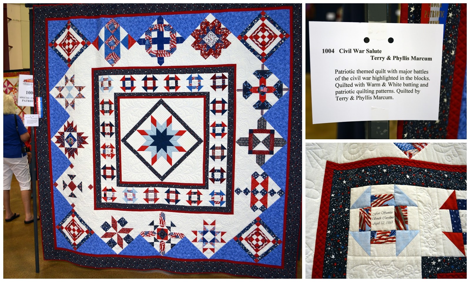 Mille Fiori Favoriti Firehouse Quilt Show In Castle Rock, CO