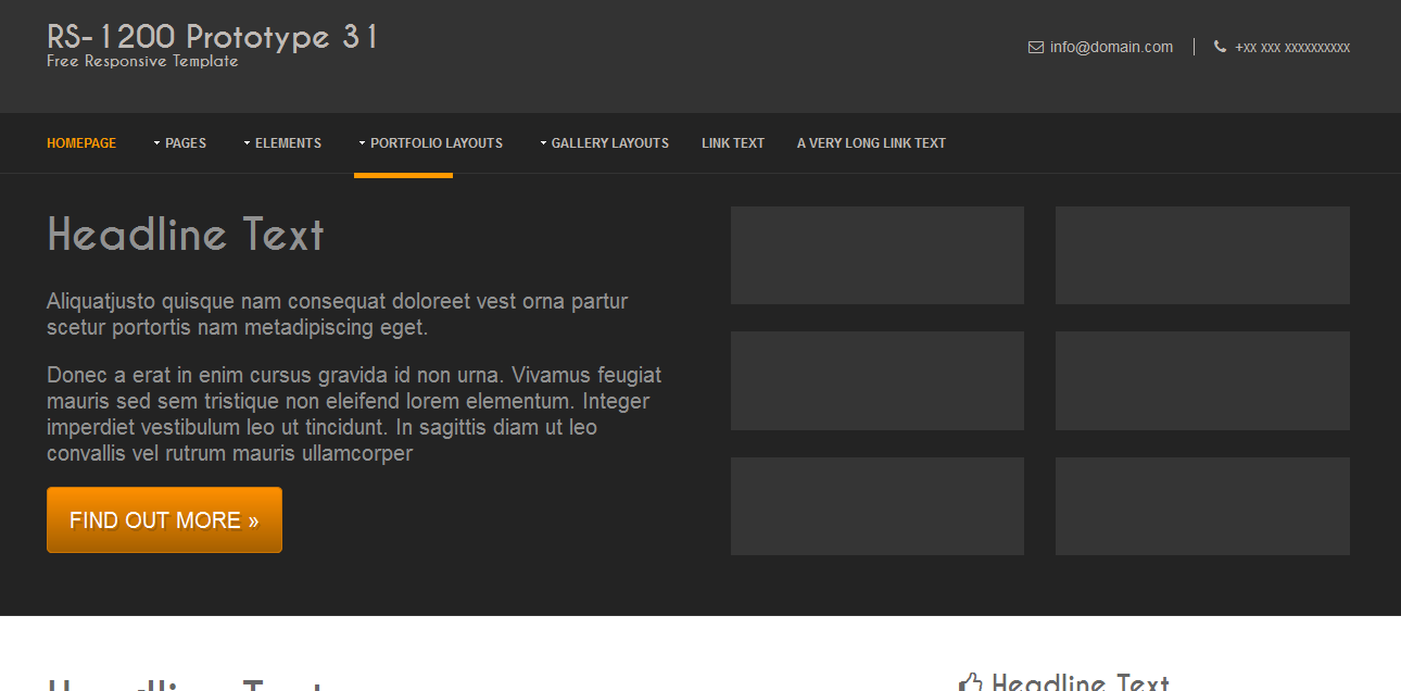 20 Free HTML5 Responsive Template Extemplates