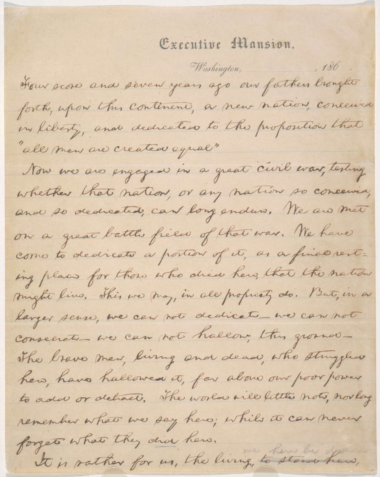 gettysburg address