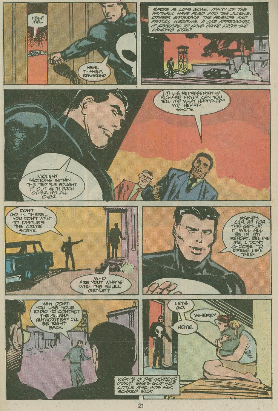 Read online The Punisher (1987) comic -  Issue #5 - Ministry of Death - 22
