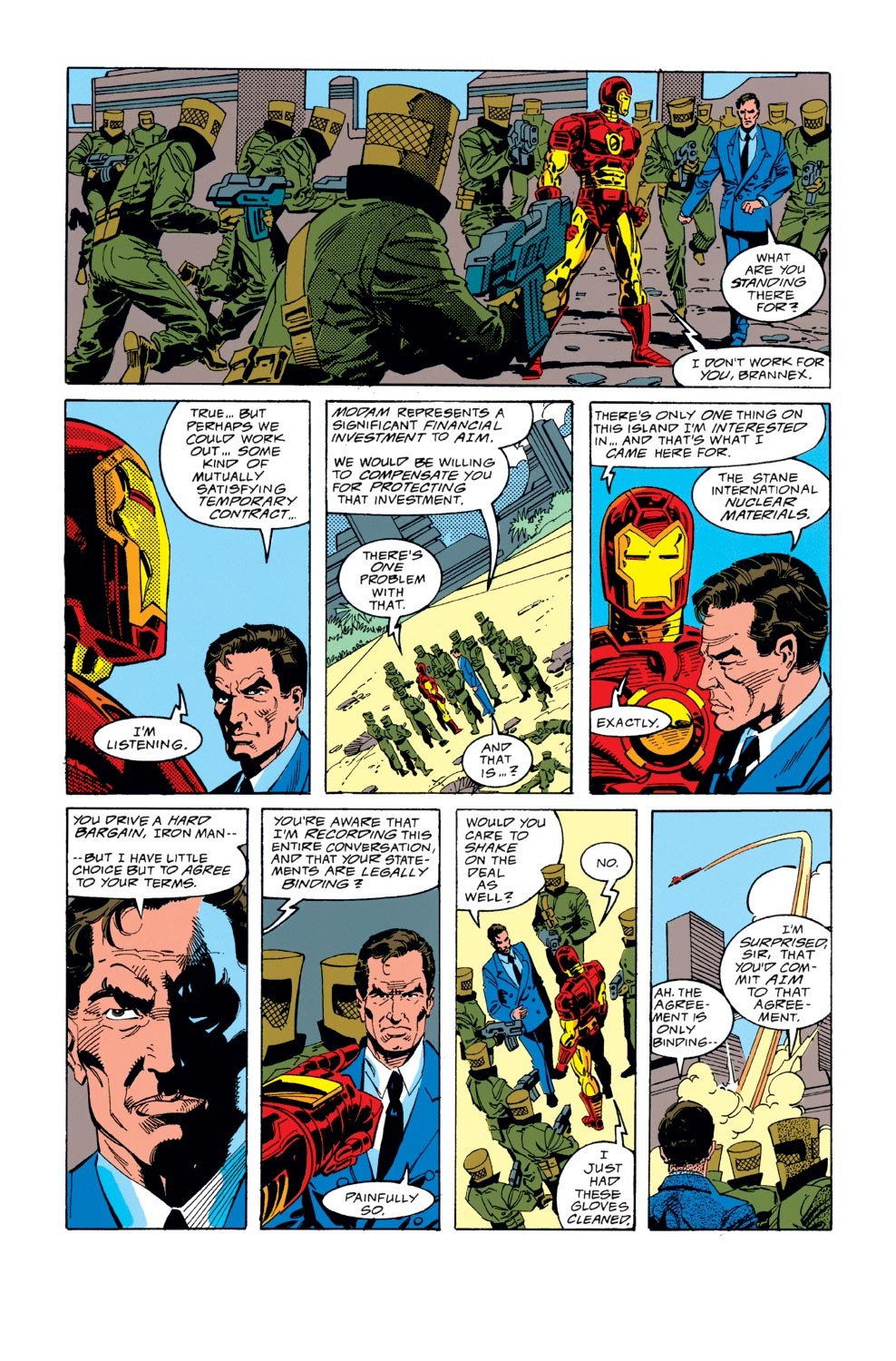 Read online Iron Man (1968) comic -  Issue #297 - 7