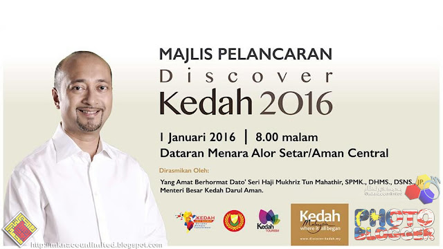 Majlis pelancaran Discover Kedah 2016