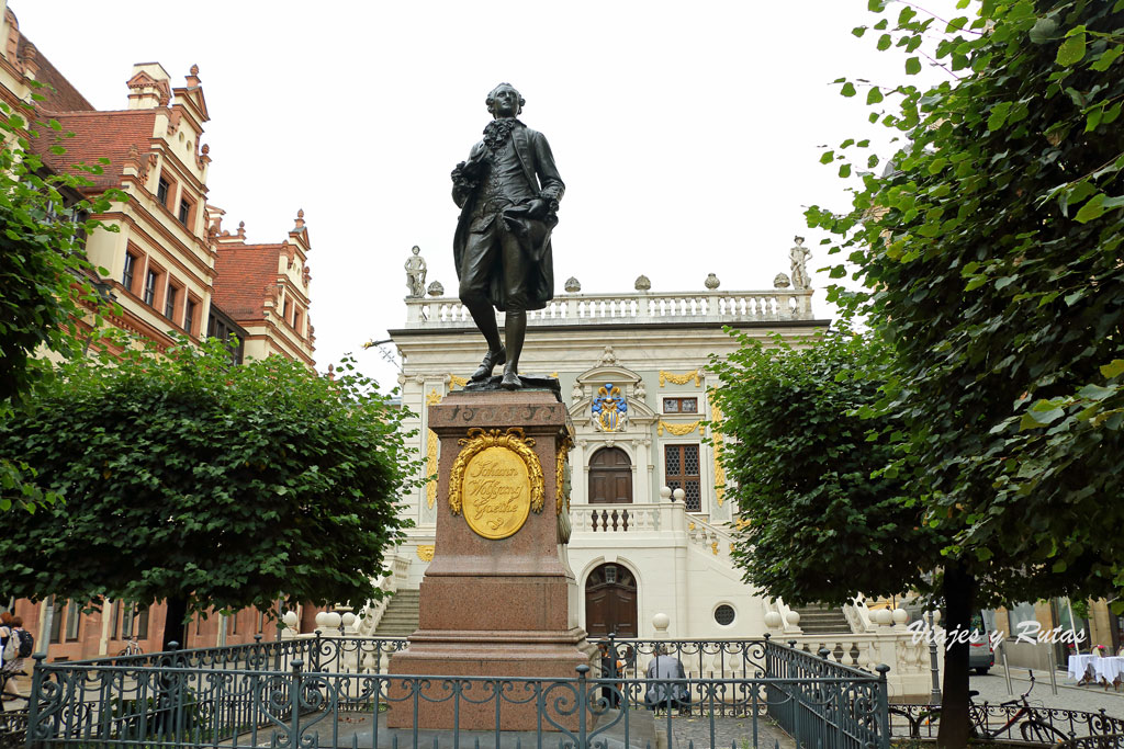 Goethe, Alte Handelsbörse, Leipzig, Alemania