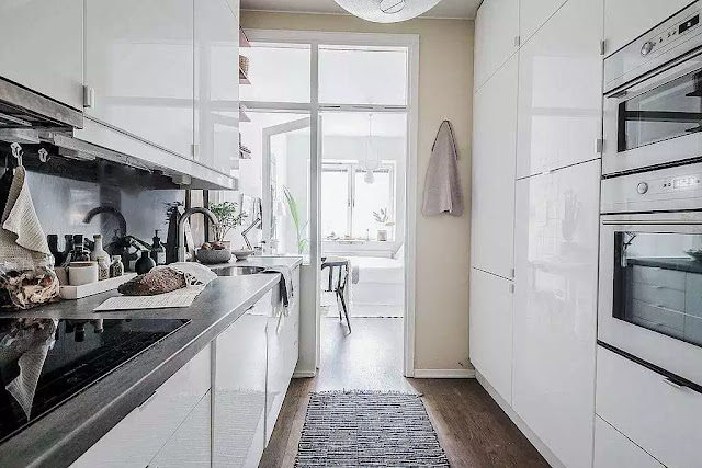 A Swedish apartment with natural beauty