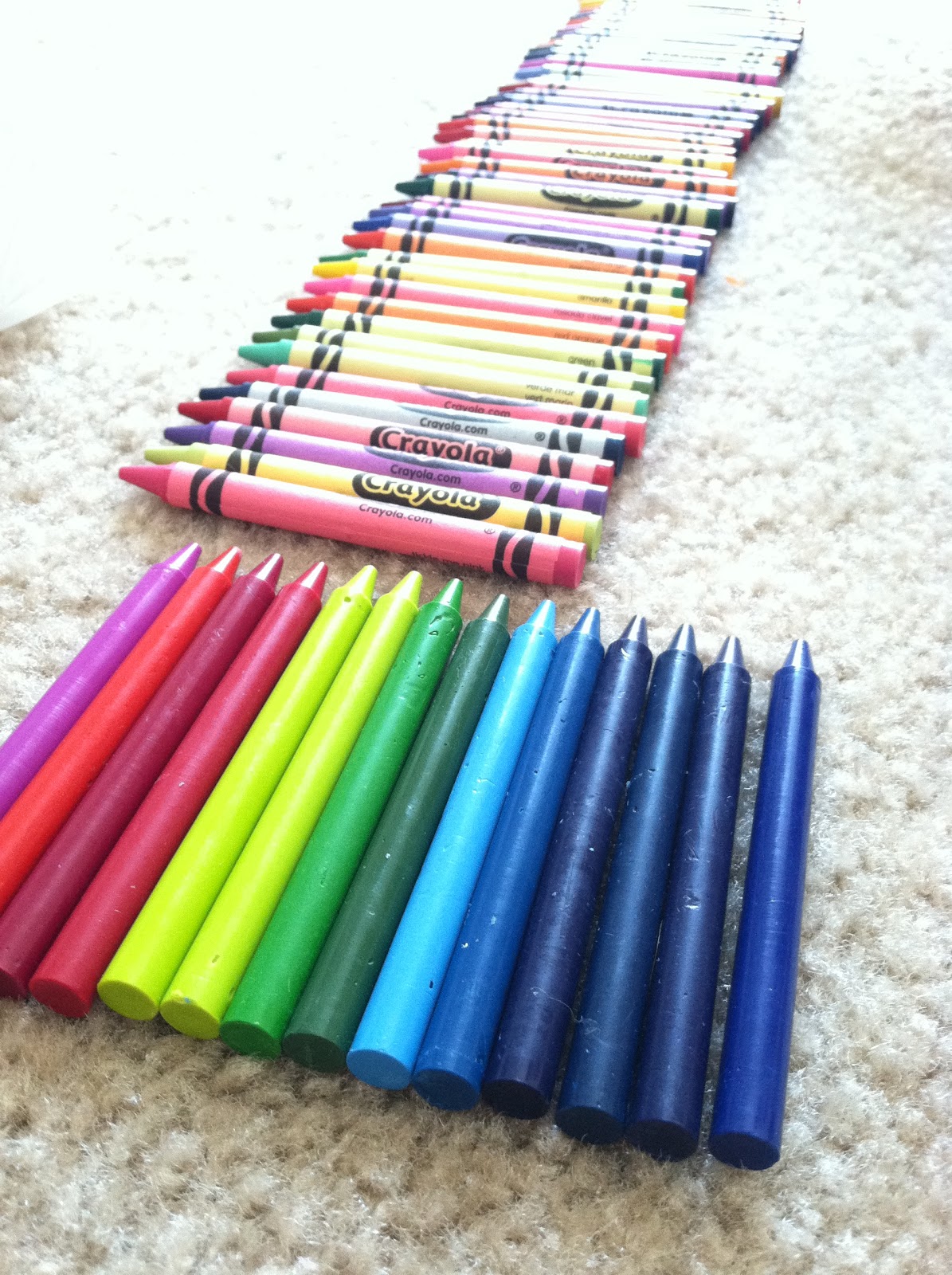 Apt. 723 DIY Melted Crayon Art