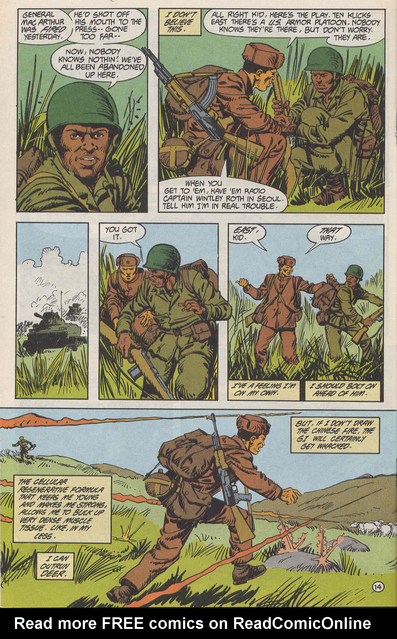 Read online The Unknown Soldier comic -  Issue #9 - 15