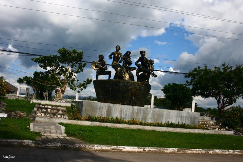 Sculptures at Sarangani Provincial Capitol in Mindanao