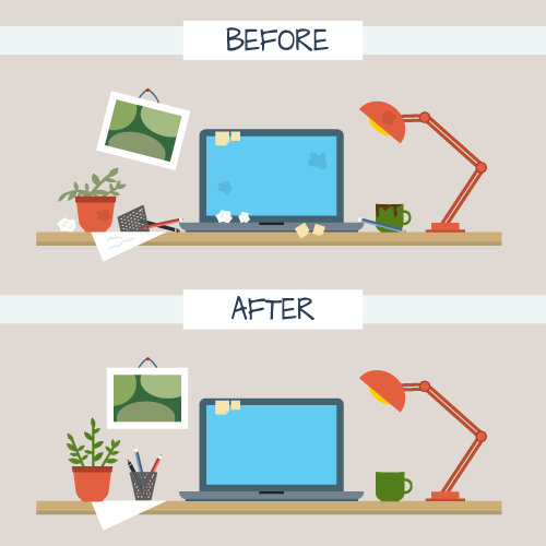 Vivid Cleaning Blog Effectively Cleaning Your Desk Area