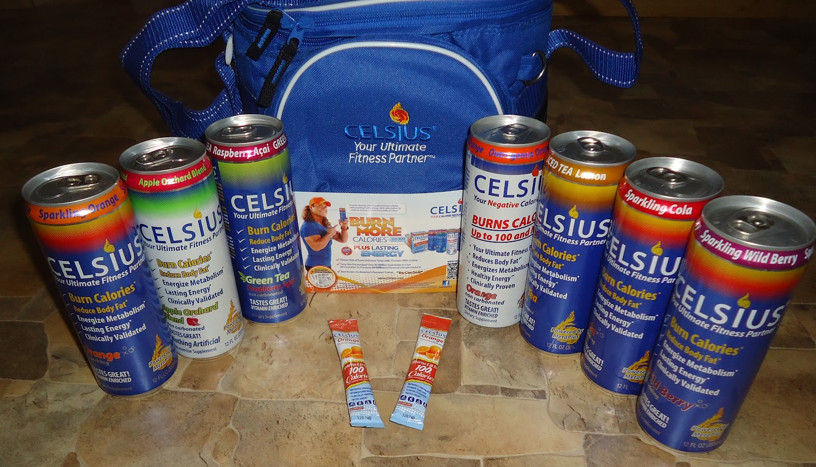 Fishful Thinking: Celsius Soft Cooler Bag Filled Full of Celsius