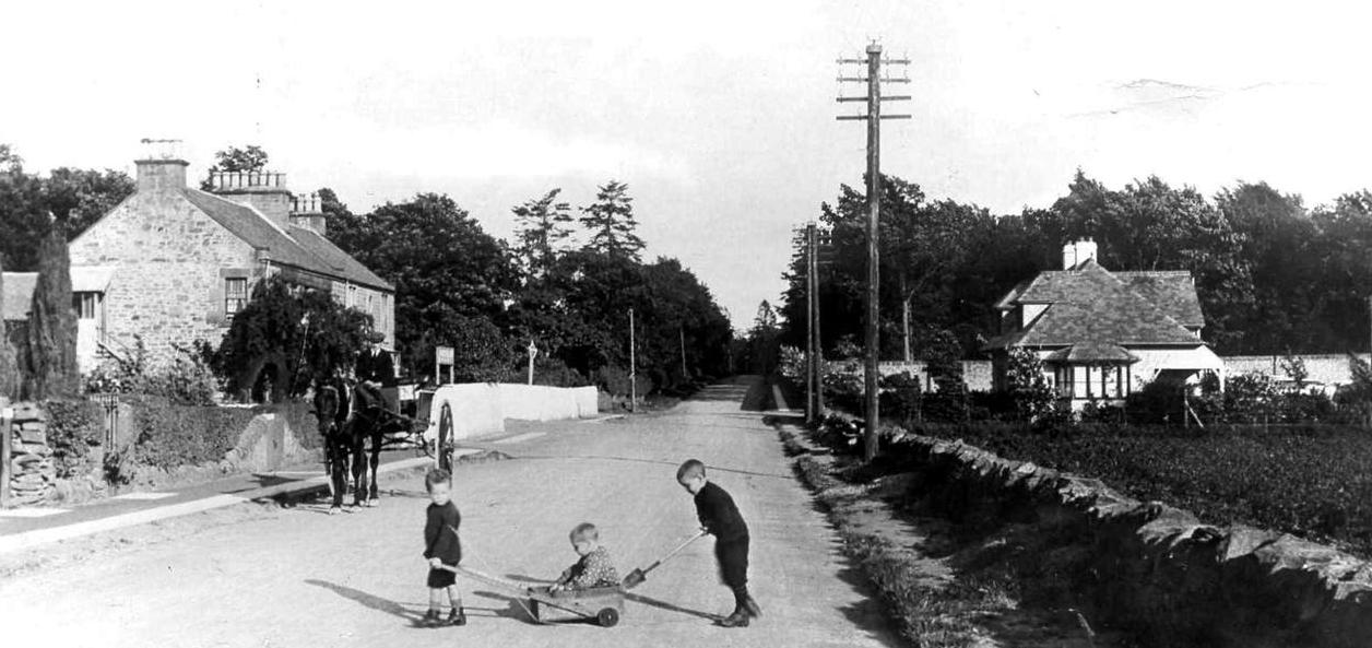 Tour Scotland Old Photograph Birkhill Scotland