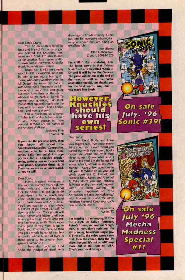 Sonic The Hedgehog (1993) issue 38 - Page 28