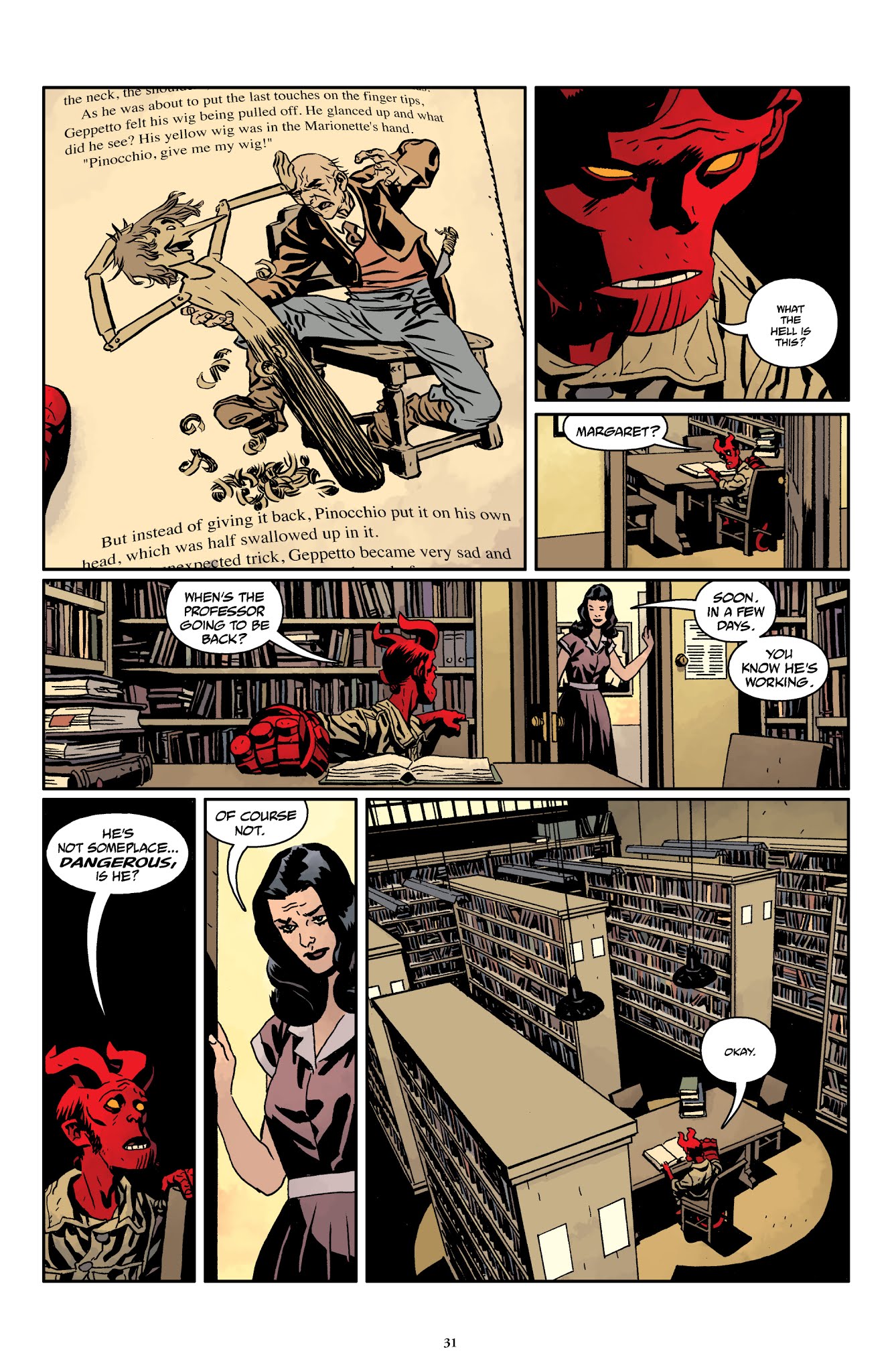 Read online Hellboy The Complete Short Stories comic -  Issue # TPB 1 (Part 1) - 32