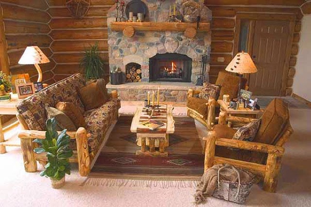 Rustic living room designs