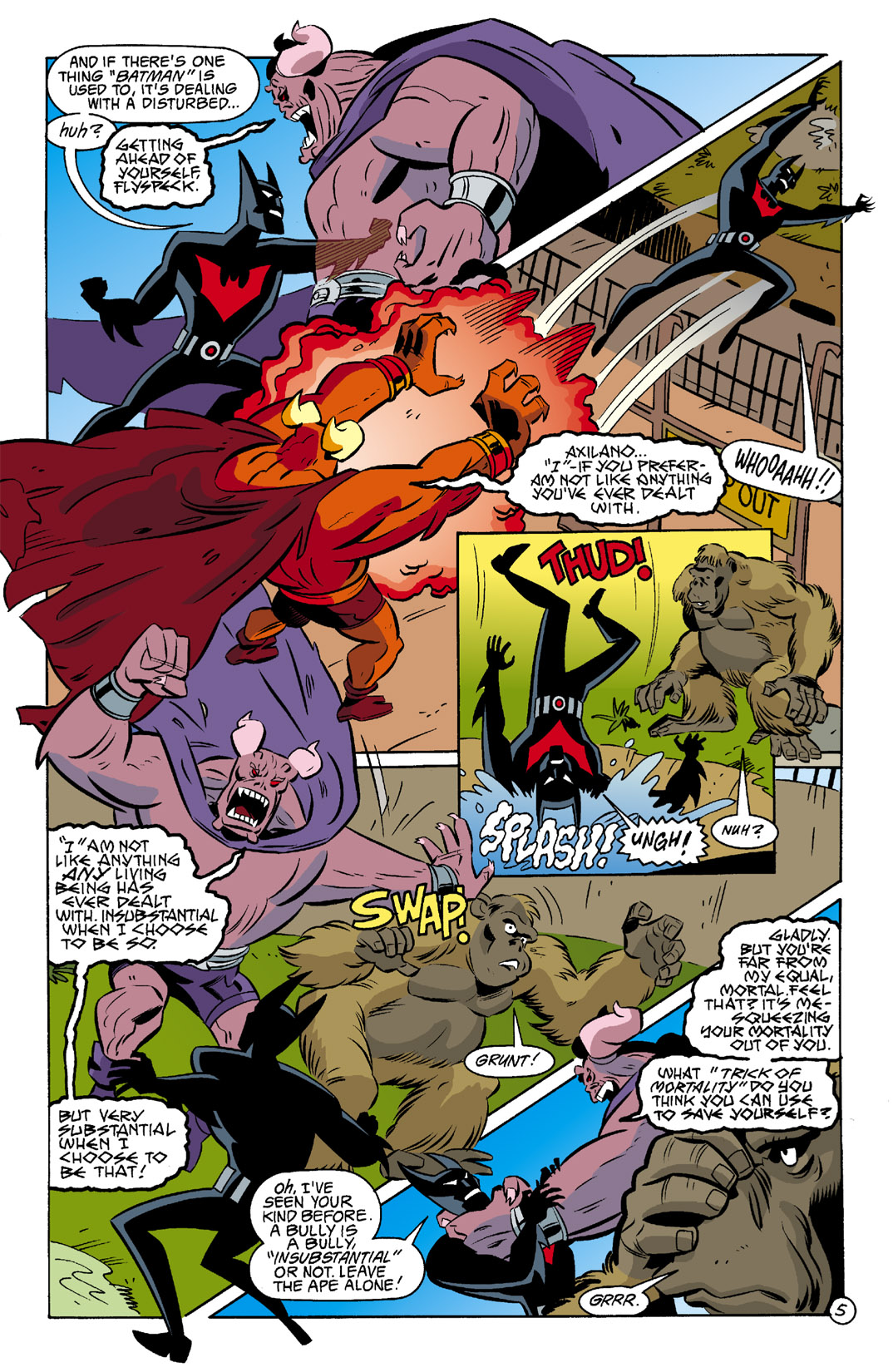 Read online Batman Beyond [I] comic -  Issue #4 - 6
