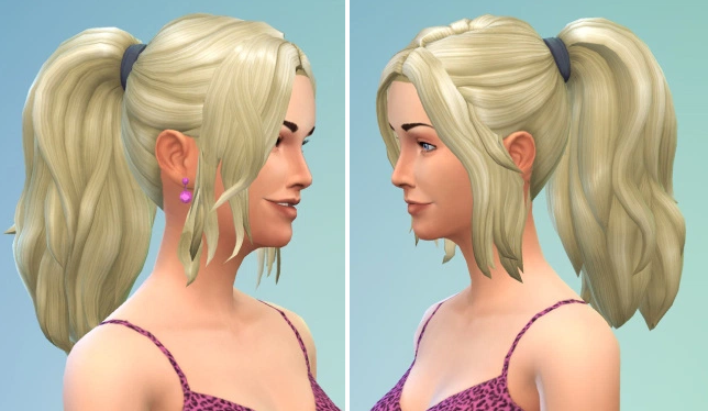 high ponytail with side bangs hair sims 4 cc high ponytail with side bangs hair sims 4 cc