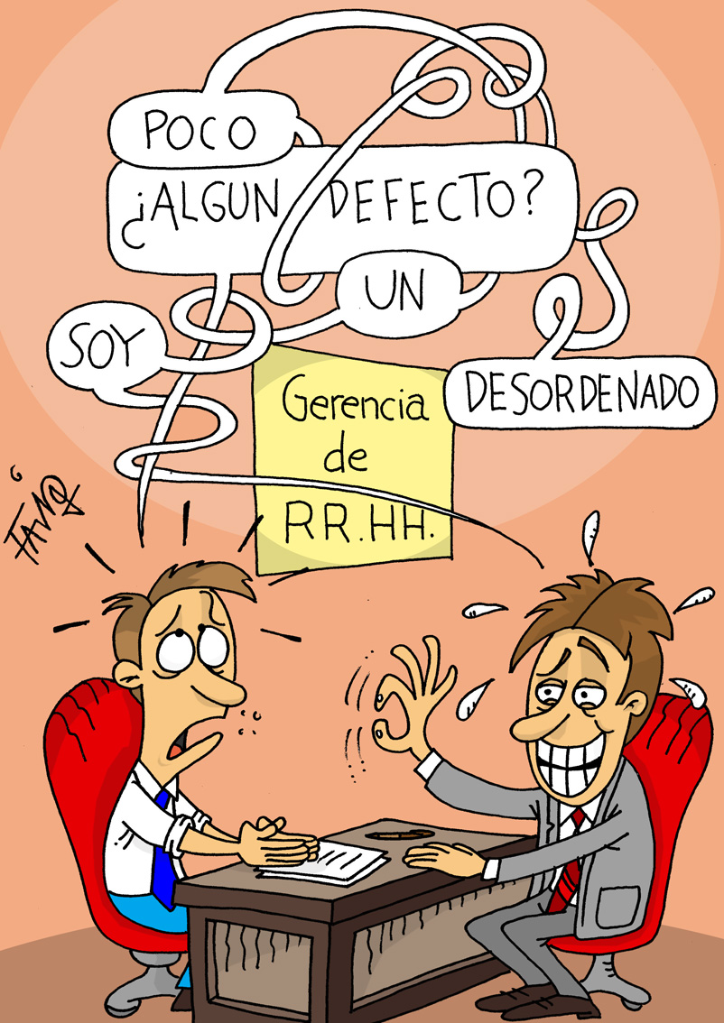 Humor Gráfico: Algún defecto?