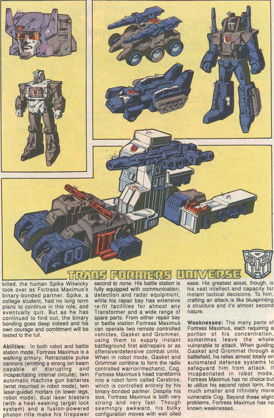 Read online The Transformers (1984) comic -  Issue #79 - 23