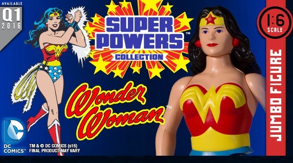 Wonder Woman DC Comics Super Powers Collection 12” Jumbo Vintage Action Figure by Gentle Giant