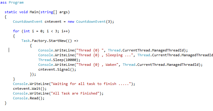 DotNet Developer Blog: C# Running Multiple threads at a same time and ...