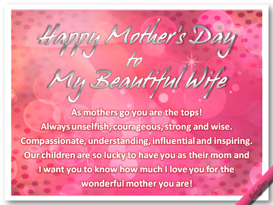 Adorable Mothers Day Quotes from Husband