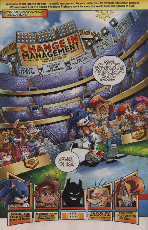 Read online Sonic The Hedgehog comic -  Issue #201 - 2