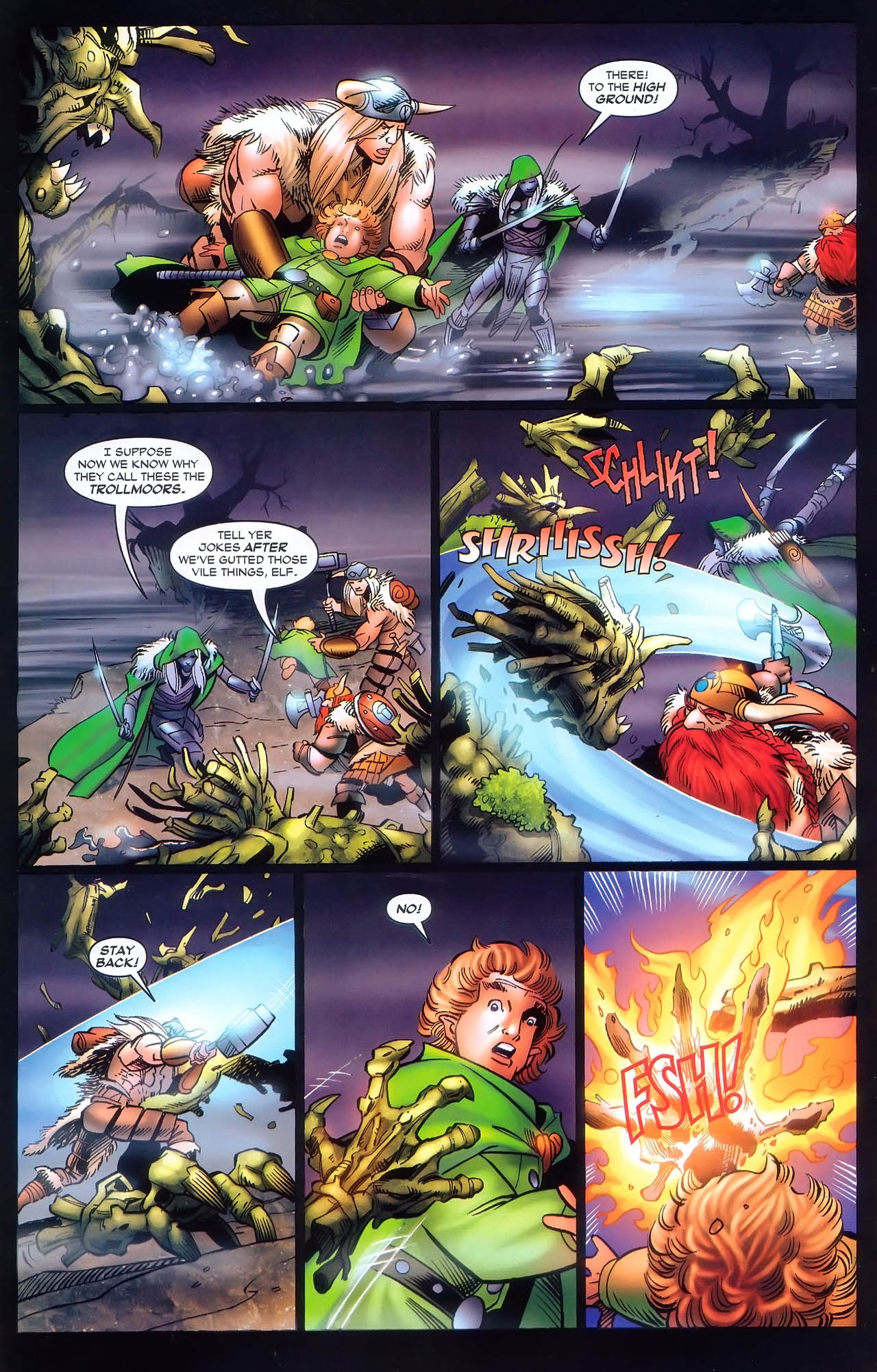 Read online Forgotten Realms: Streams of Silver comic -  Issue #2 - 30