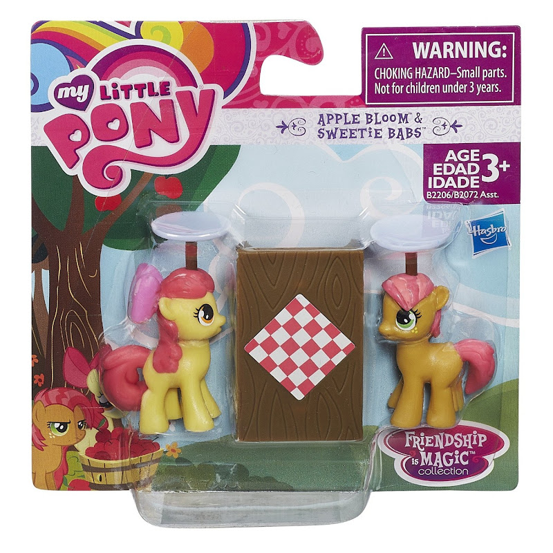 Apple Bloom & Sweetie Babs (Babs Seed) MLP Friendship is Magic Collection Small Story Pack