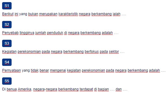 Contoh Soal Indikator Negara Maju Dan Berkembang Contoh Soal Indikator Negara Maju Dan Berkembang