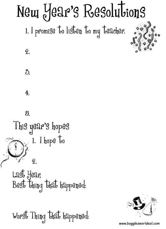 My English Corner for 2nd ESO: New year&#039;s eve &amp; new year&#039;s day