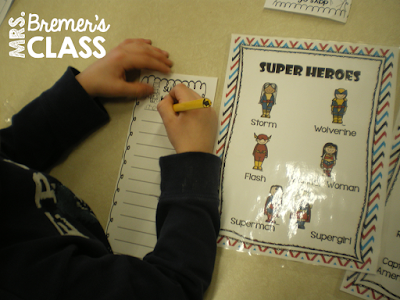 Lots of writing center activities and ideas for Kindergarten and First Grade- perfect for Daily 5 too! #kindergartenwriting #kindergarten #daily5 #writingcenter #writingcenters #writing