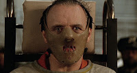 Anthony Hopkins in Silence of the Lambs