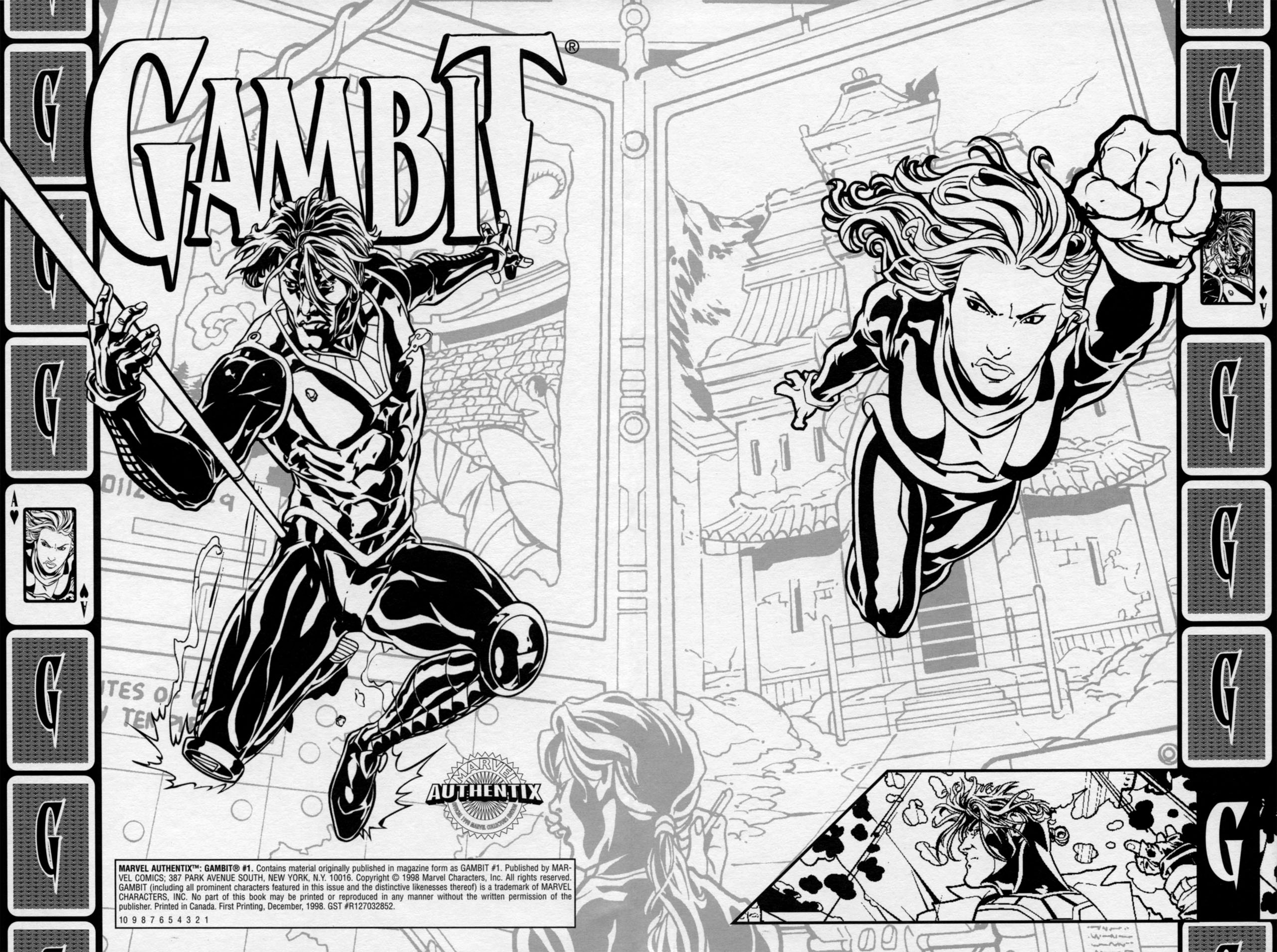 Read online Gambit (1999) comic -  Issue #1 (Marvel Authentix) - 2