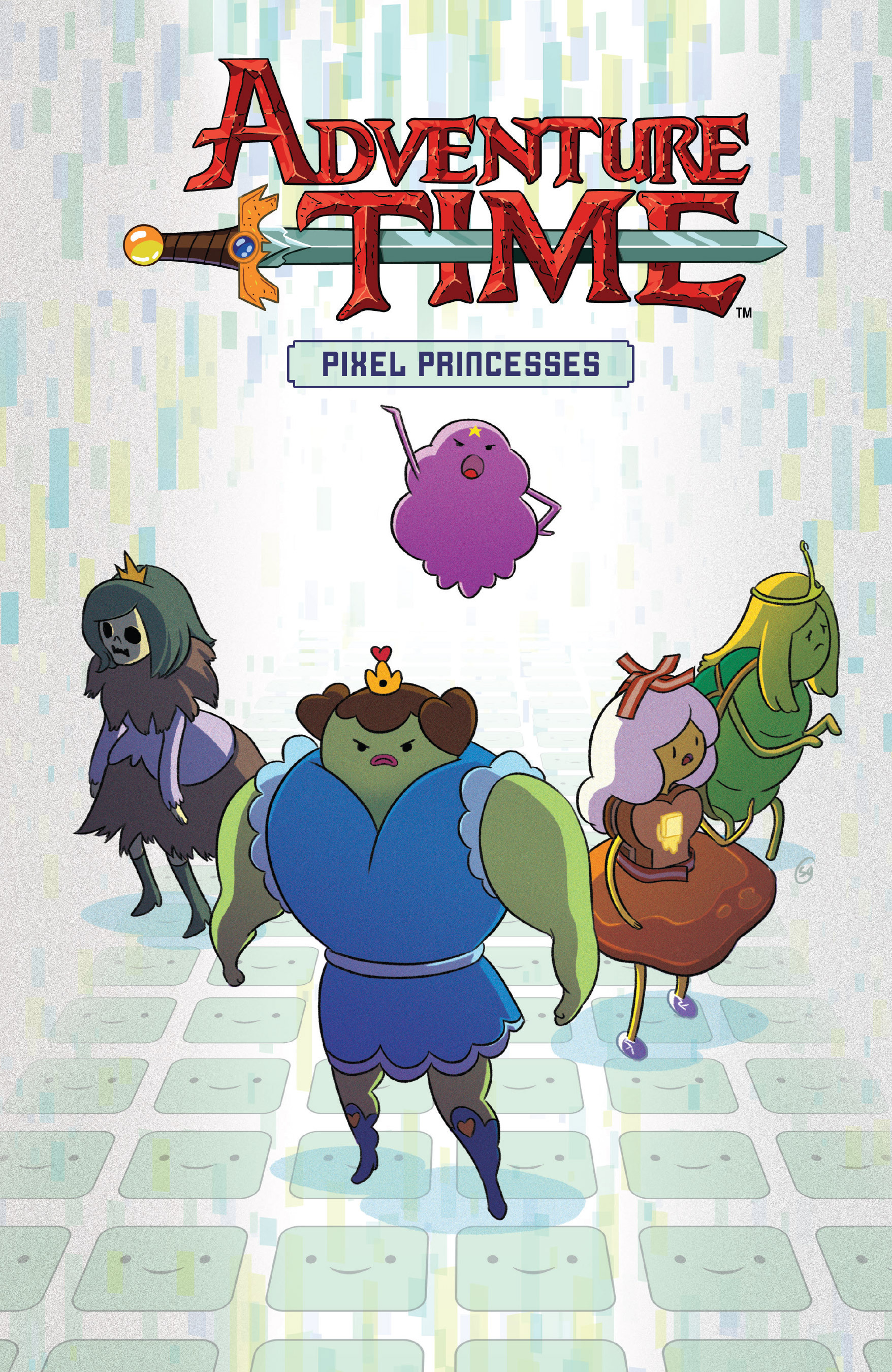 Read online Adventure Time: Pixel Princesses comic -  Issue # Full - 1