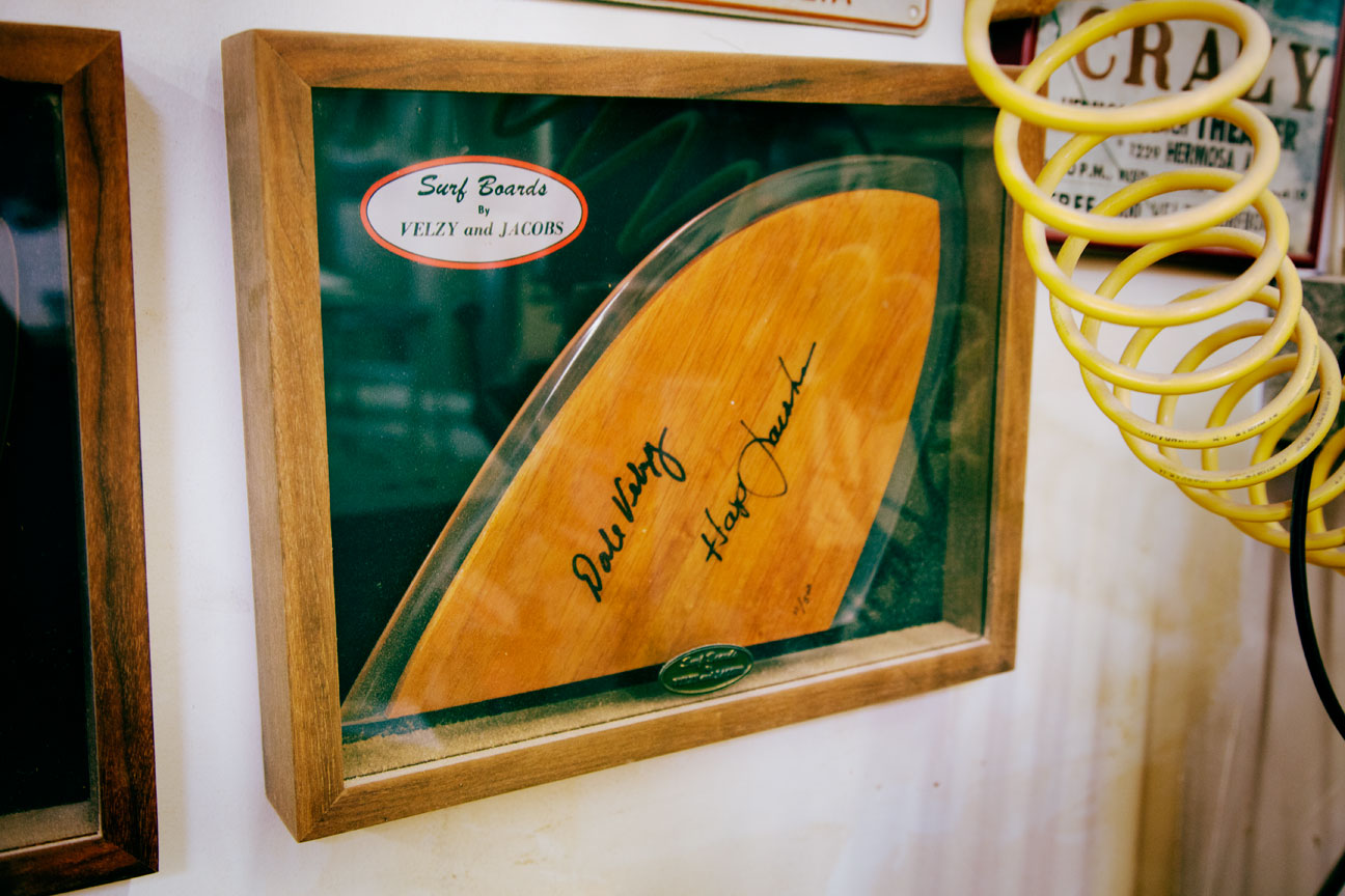 JOYRIDES ART CO Kenny Brown and Handmade Wood Surfboard Fins