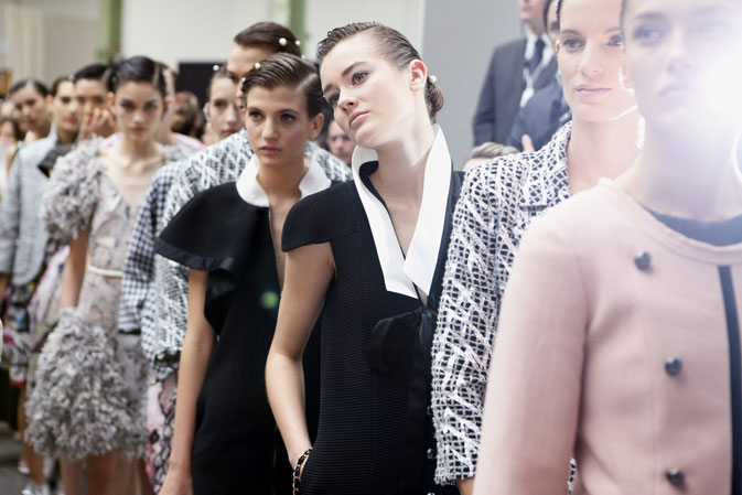 CHANEL Spring/Summer 2012 backstage | Cool Chic Style Fashion