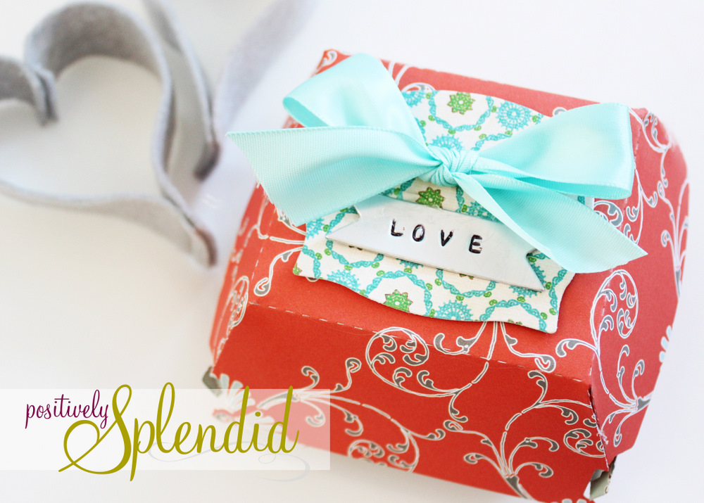 Valentine Gift Boxes - Positively Splendid {Crafts, Sewing, Recipes and ...