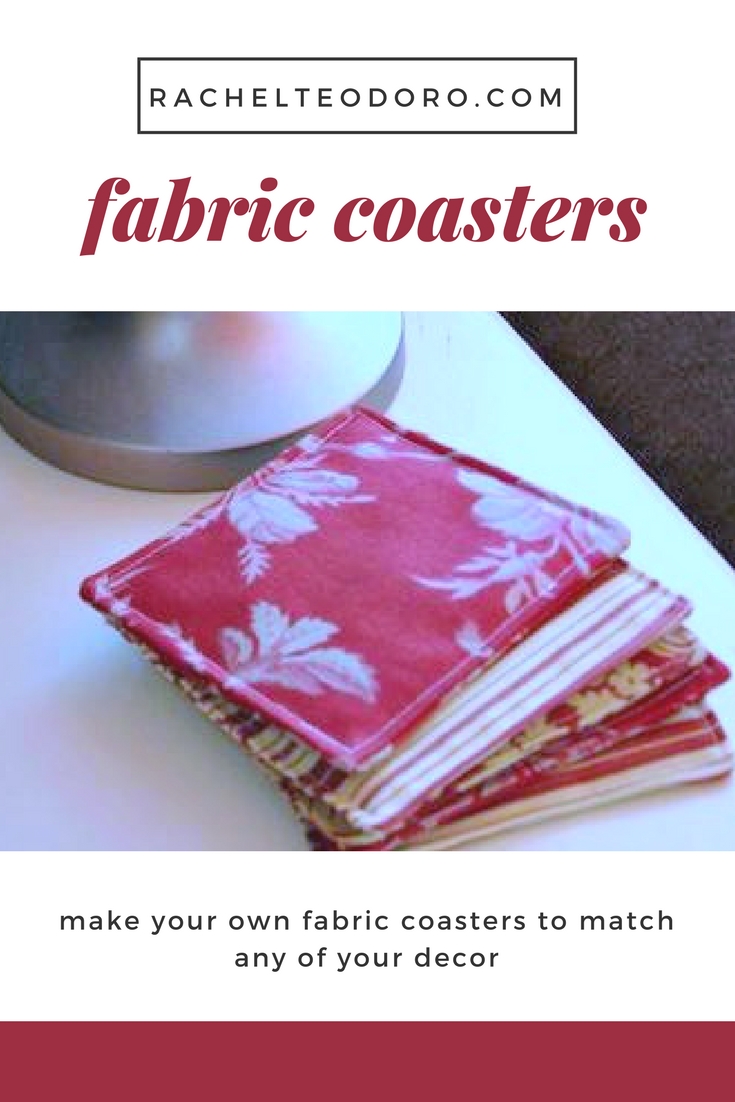 How to Make Fabric Coasters