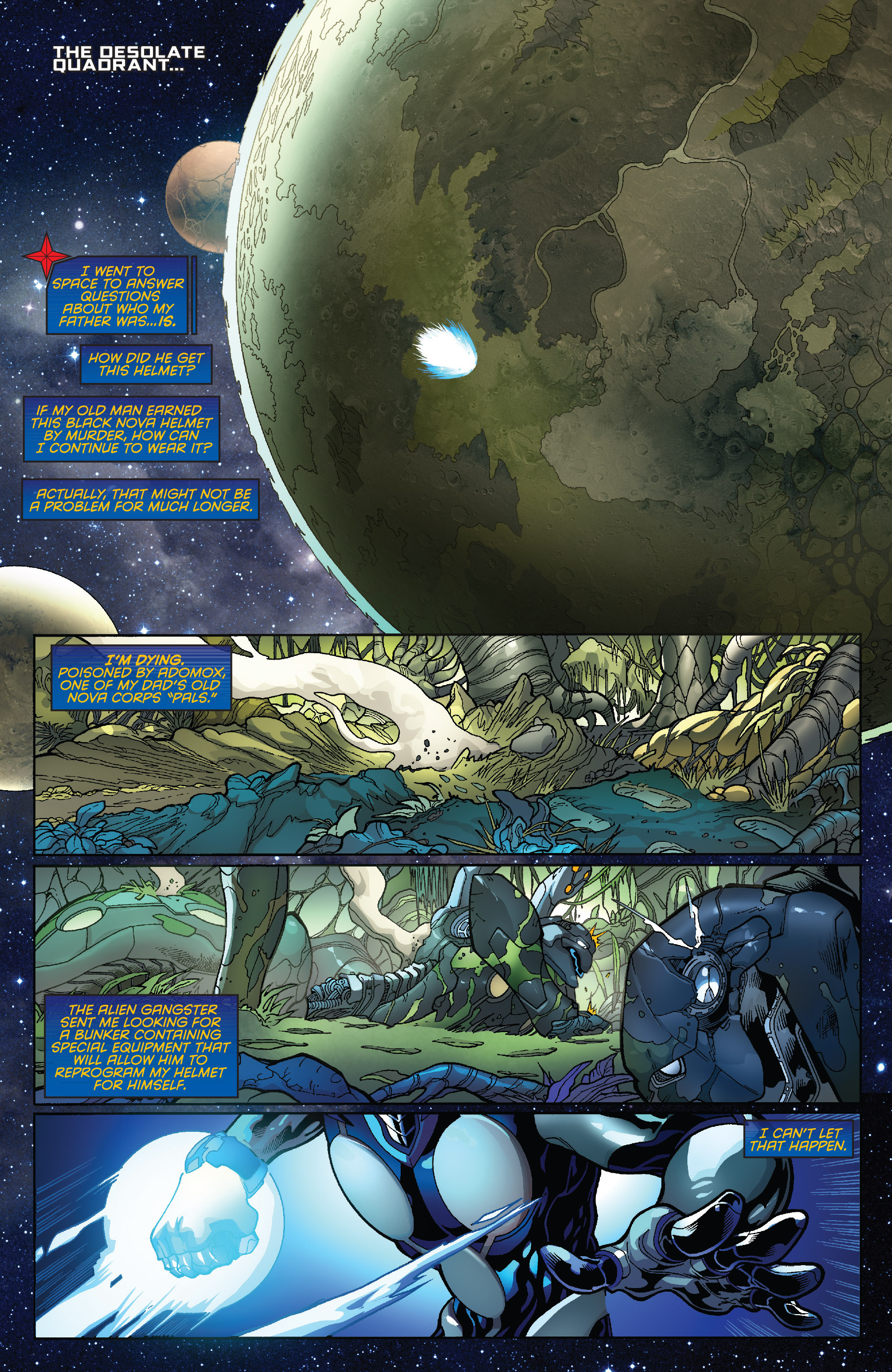 Read online Nova (2013) comic -  Issue #20 - 3