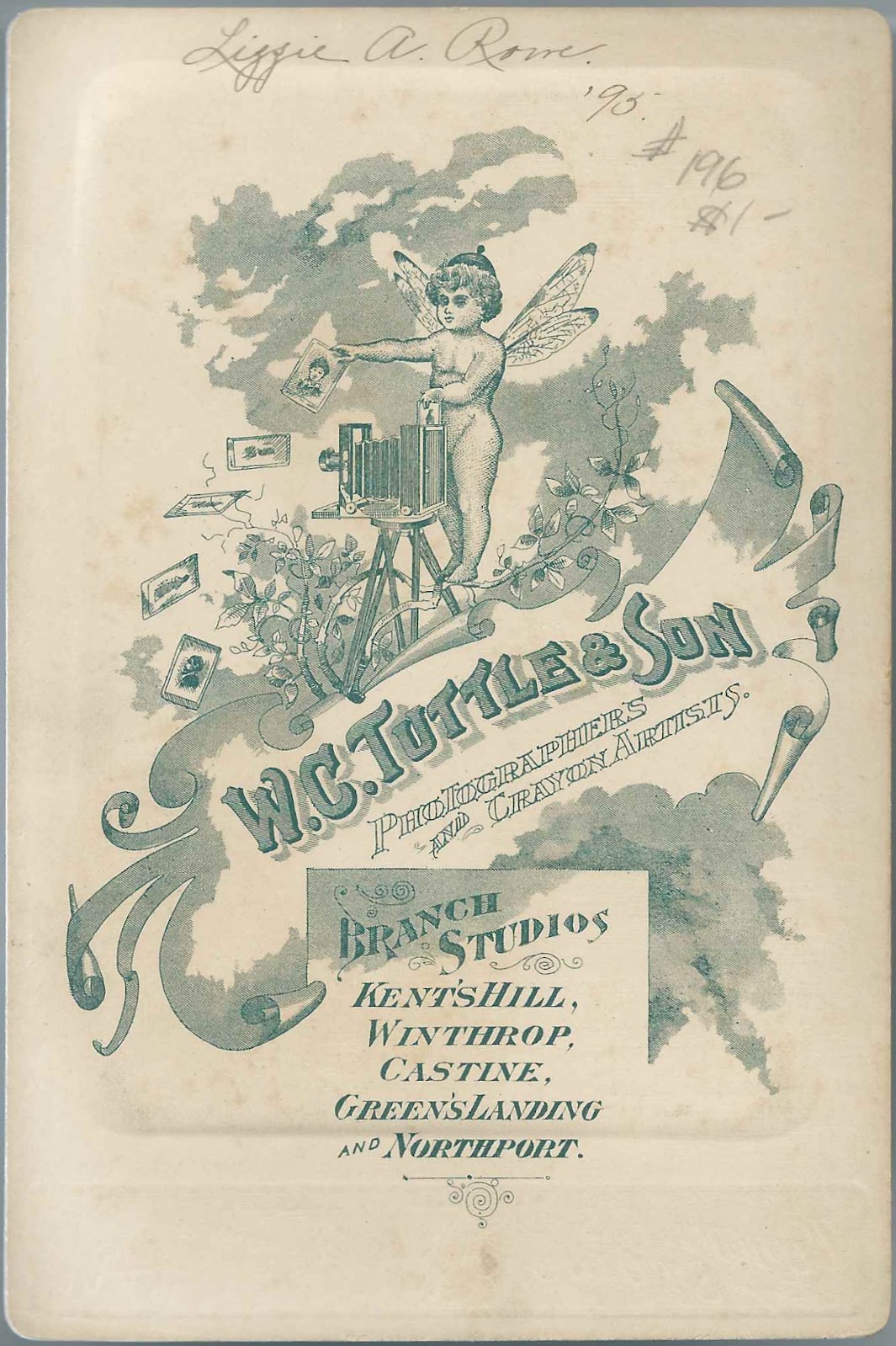 Heirlooms Reunited 1895 Photograph, Possibly Graduation Photograph, of