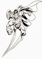 man of steel online coloring pages - photo #39