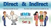 Direct and Indirect Speech MCQs Set 3