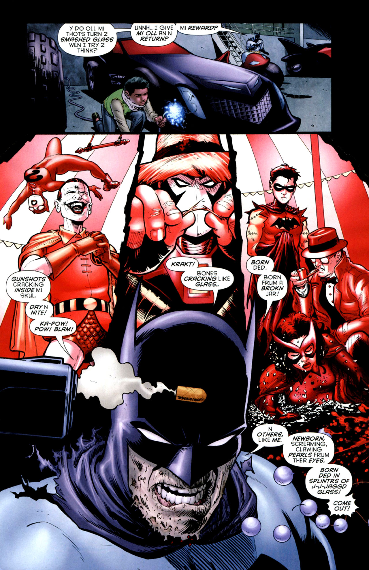 Read online Batman and Robin (2009) comic -  Issue #9 - 10