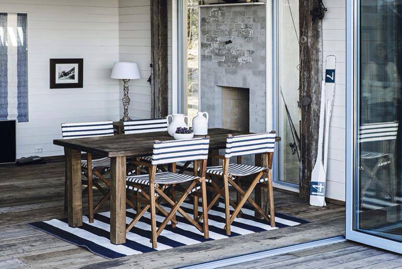 Decoración Fácil: RECREAR EL ESTILO PLAYERO CON SILLA DE DIRECTOR DE CINE