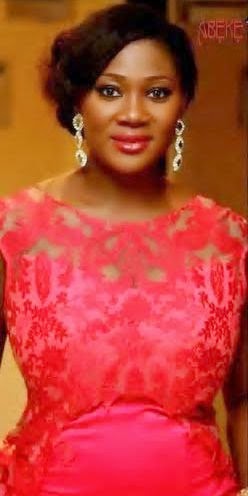mercy johnson  africa magic dress