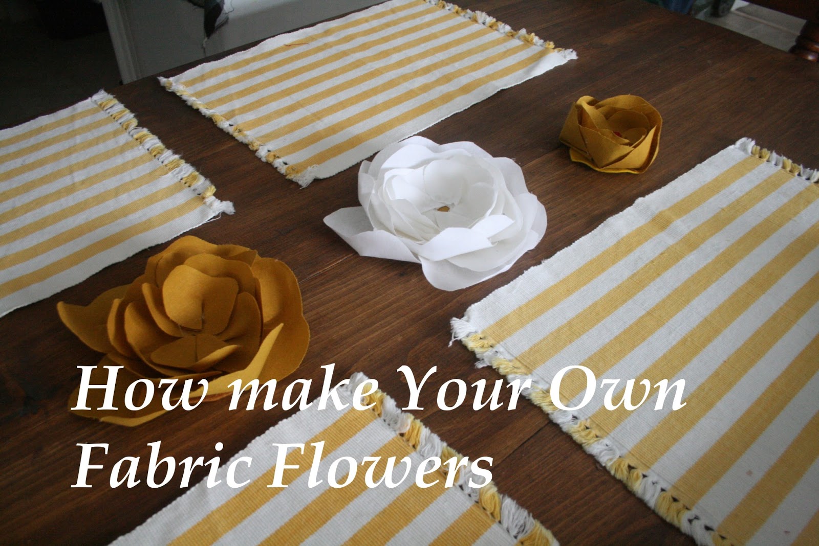 Inside the Honeycomb: How to Make Fabric Flowers